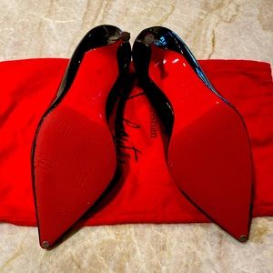 Christian Louboutin patent leather heels size 41 1/2.